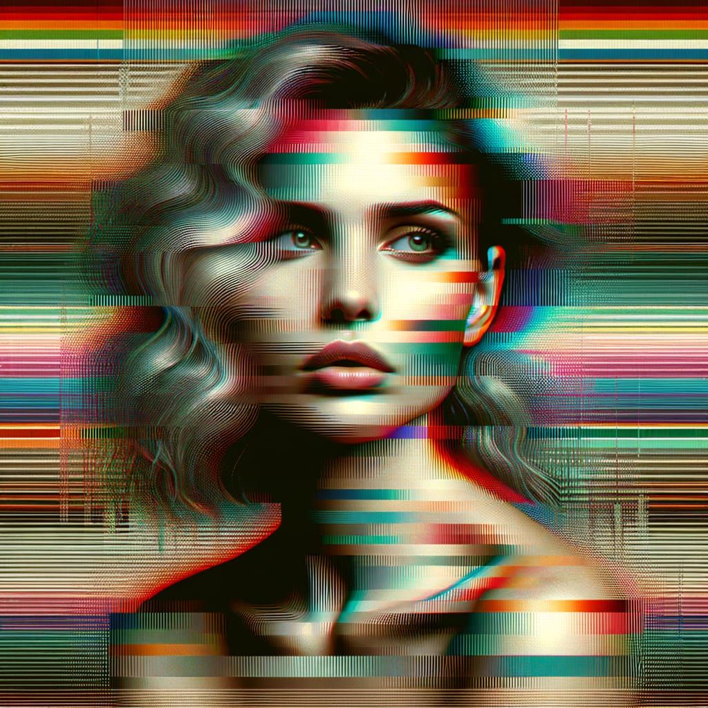 Glitchcore  by @Sharonjoy