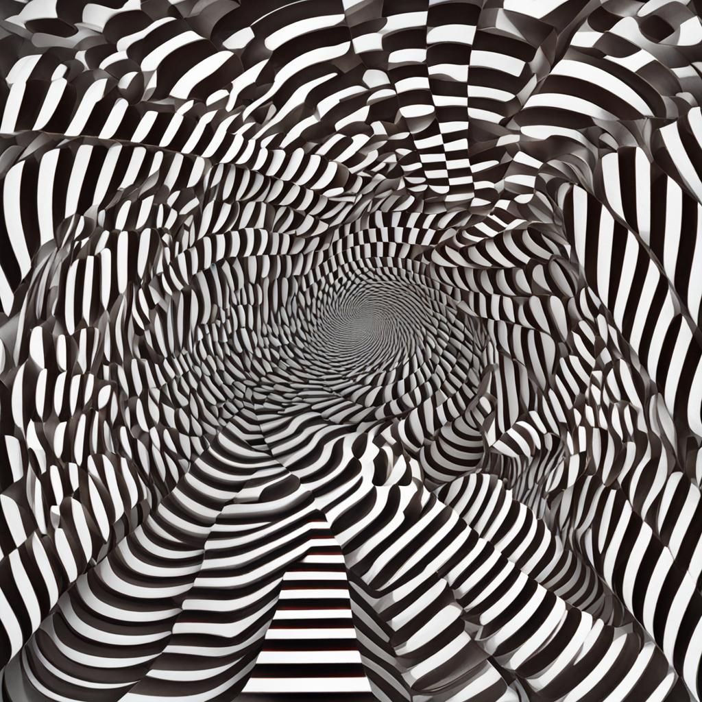 Zebra Illusion - AI Generated Artwork - NightCafe Creator