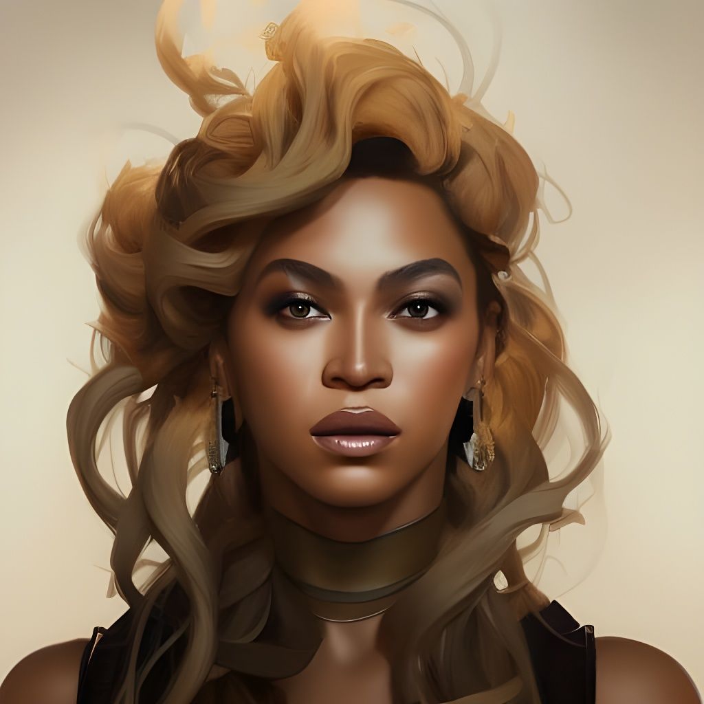 Beyonce 19 - AI Generated Artwork - NightCafe Creator