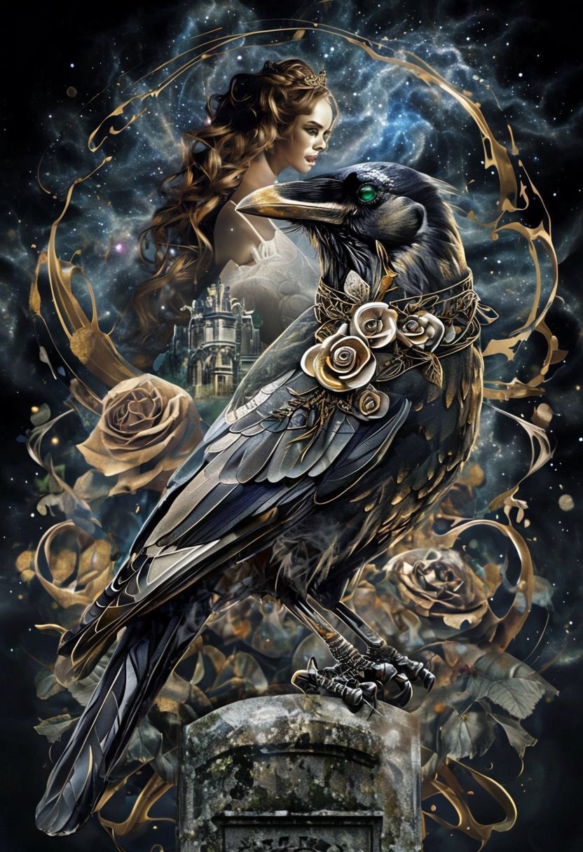 Quoth the Raven, “Perhaps one more before I leave her.”