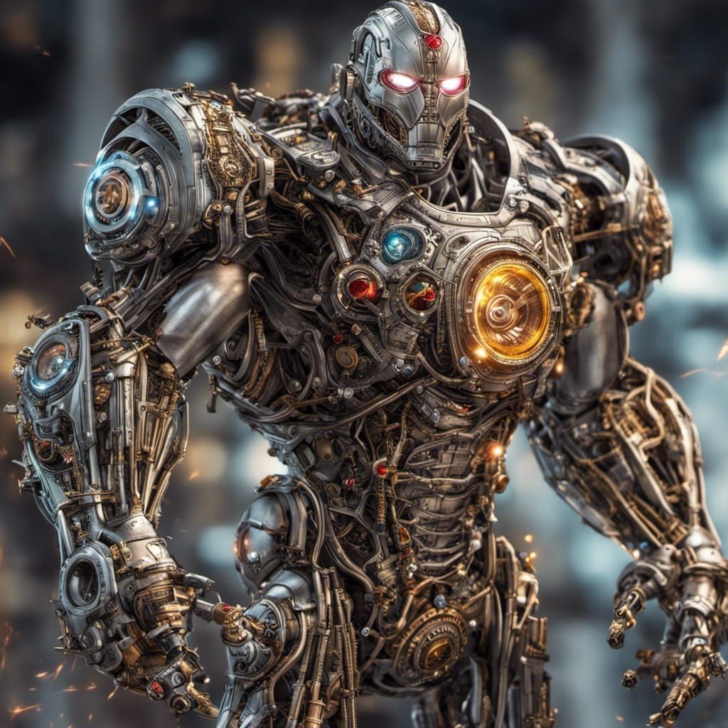 Ultron - AI Generated Artwork - NightCafe Creator