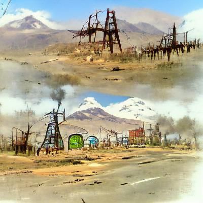 Fallout 4 Chillán Chile concept art