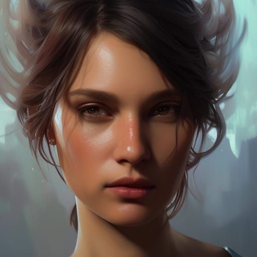 Goodwill Portrait in Hyperdetailed Art Style