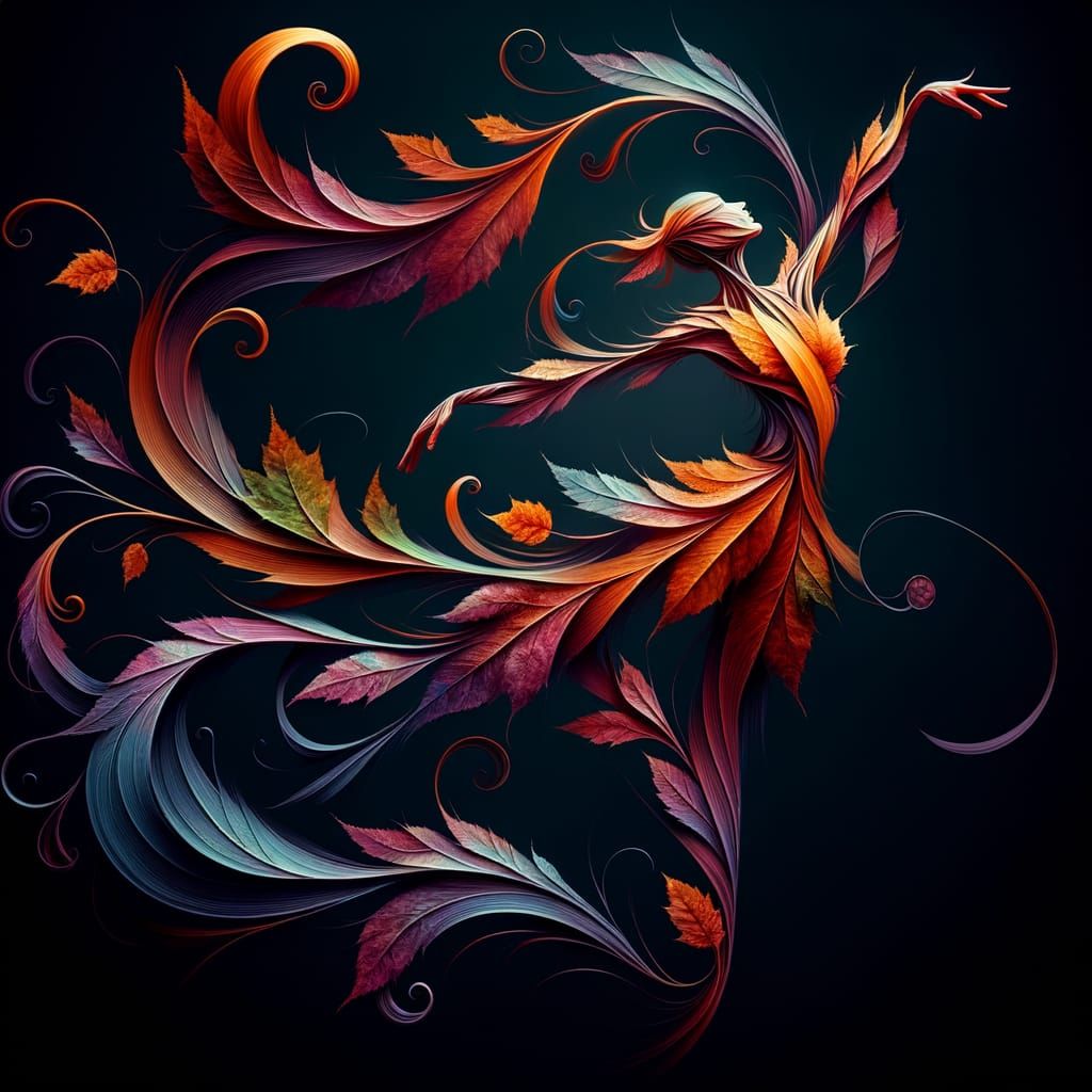 Autumn Dancer  by @Shywolf