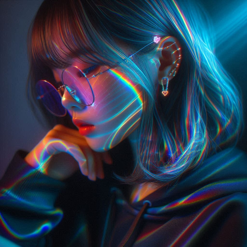holo girl
