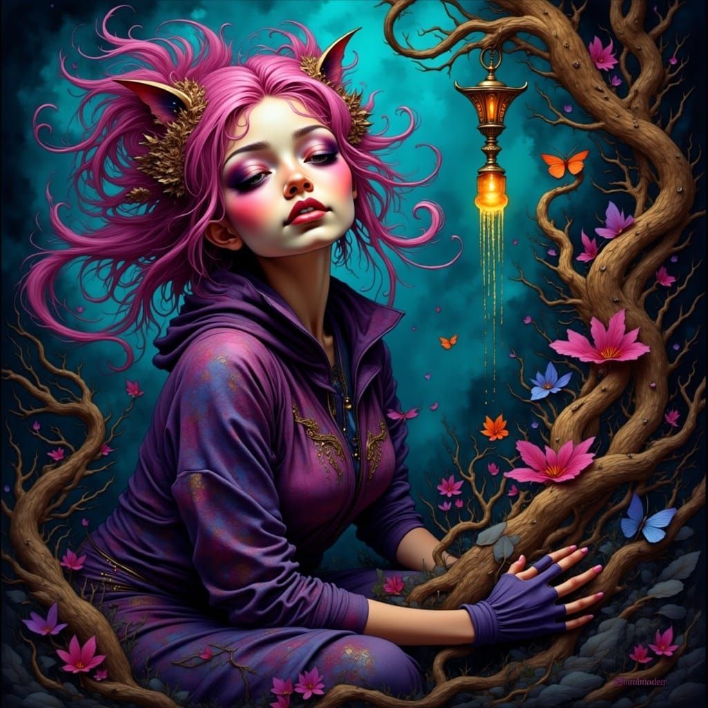 <lora:Happy Jambalaya:1.0> Chris Ryniak style image