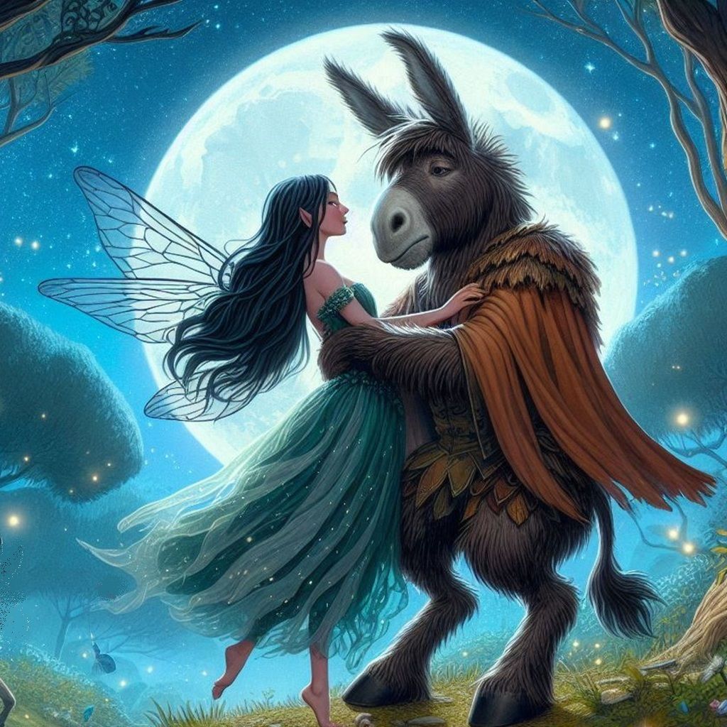 Shakespeare's "A Midsummer's Night Dream" Storybook Illustration