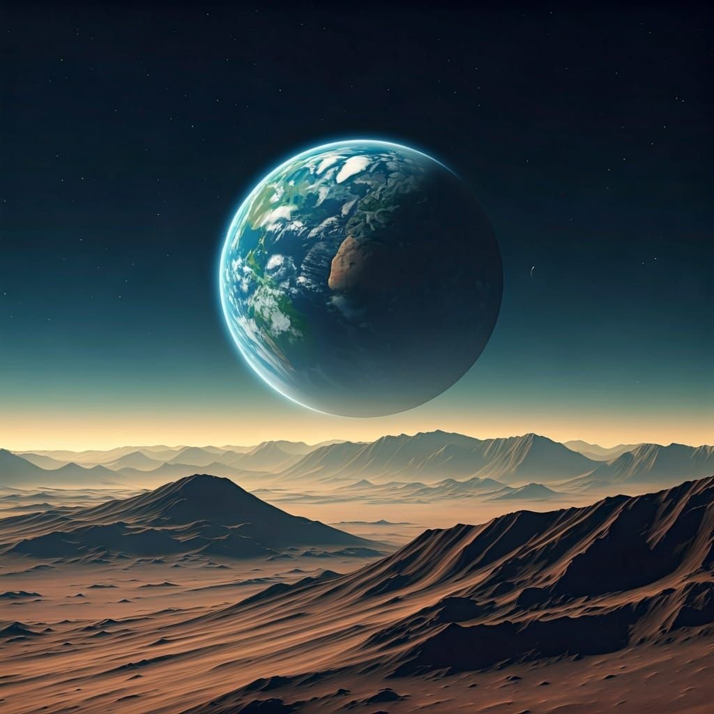 Earthrise  by @Starkllr