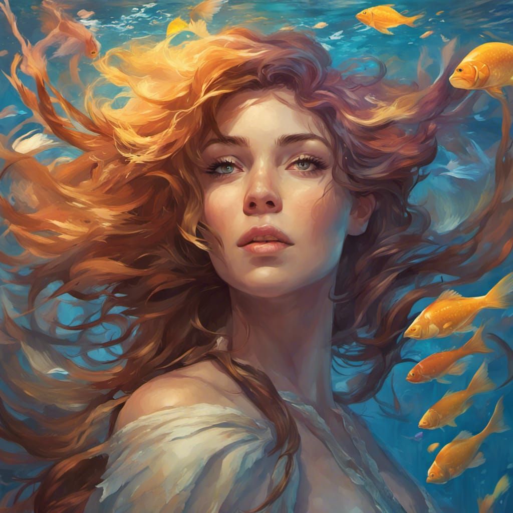 hermosa sirena - AI Generated Artwork - NightCafe Creator