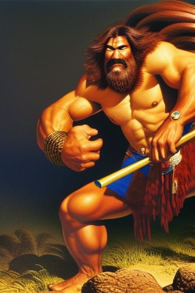"You DARE Disturb Captain Caveman?"