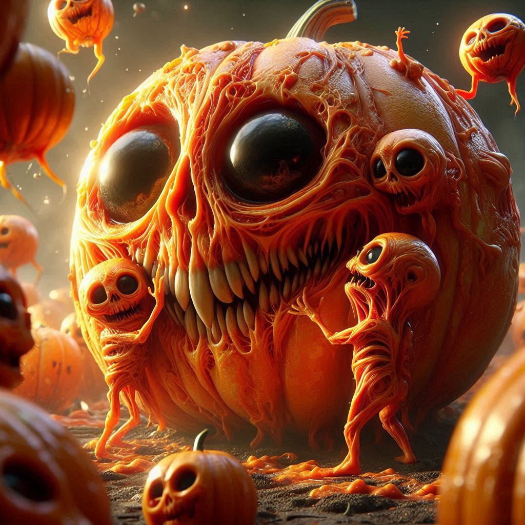 Halloween Horror  by @Amrita