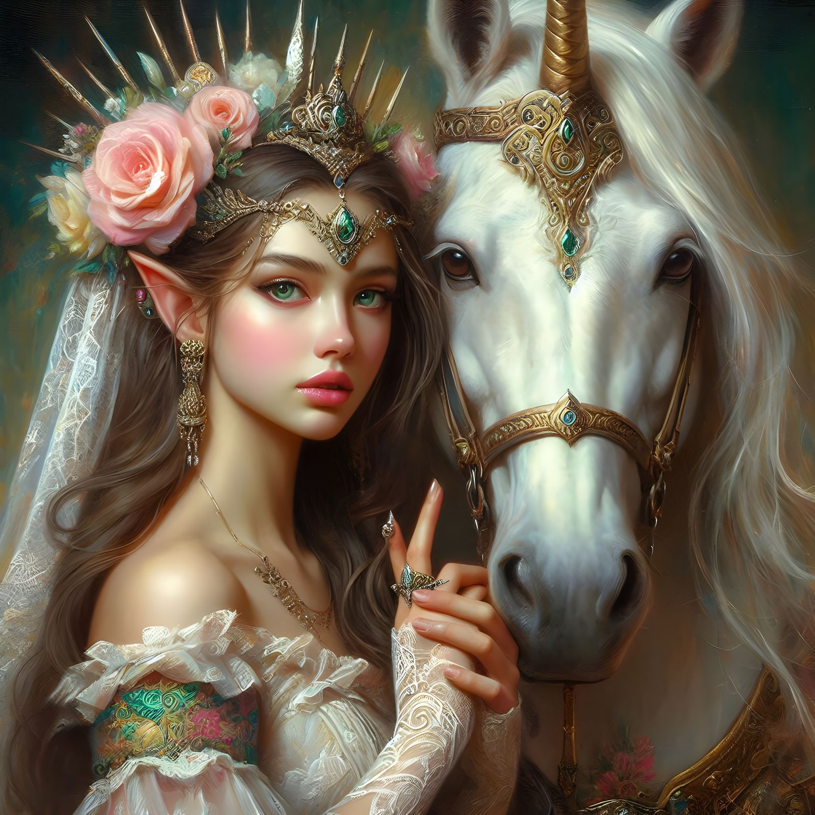 Elf And Unicorn #4