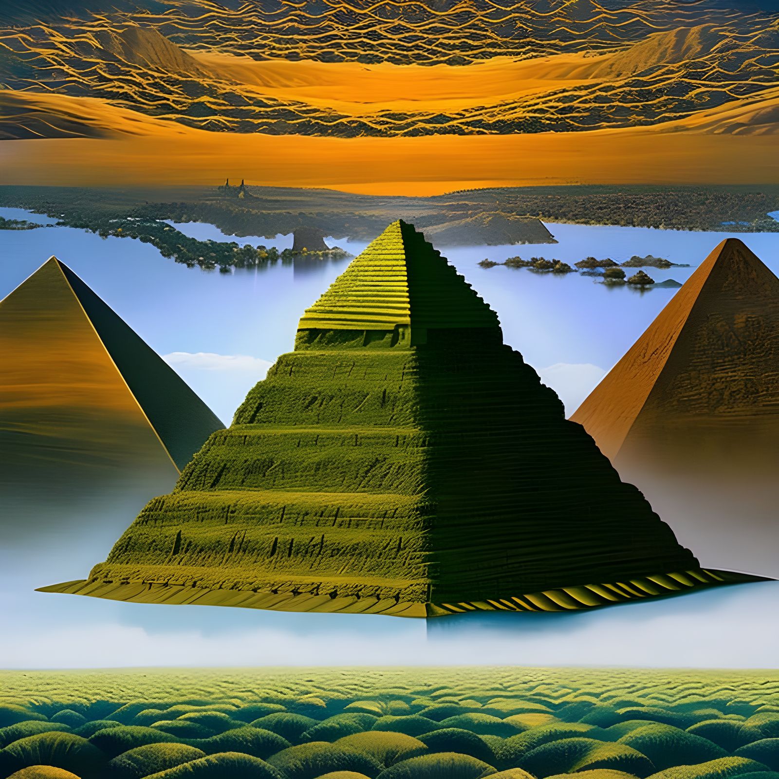 Ancient Egypt: Veneration of the Nile - AI Generated Artwork ...