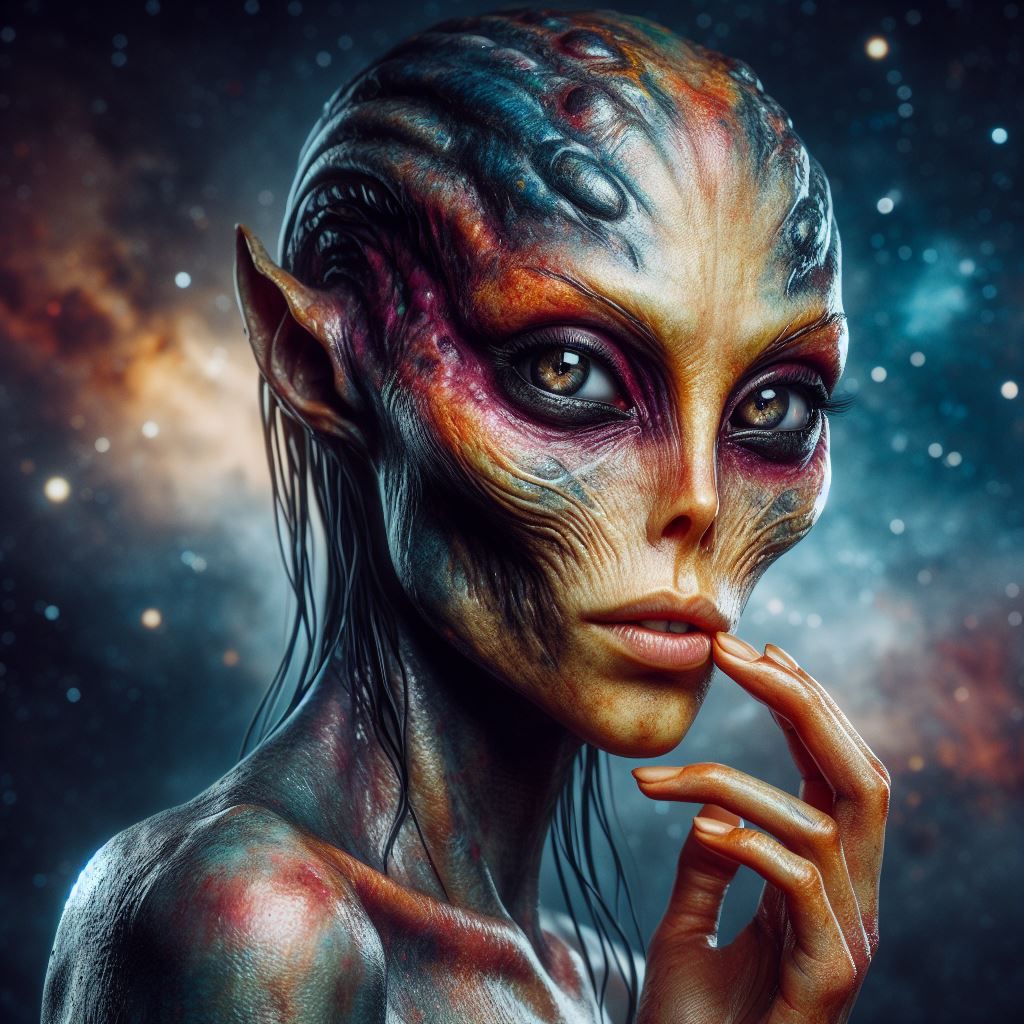 Portraits of a Serial Creator : She's Alien I I
