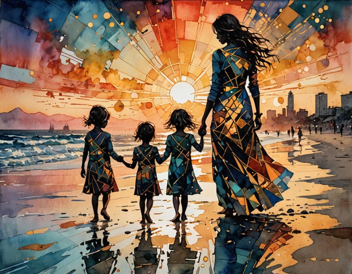 Summer memories with Mom  by @Raphaelle