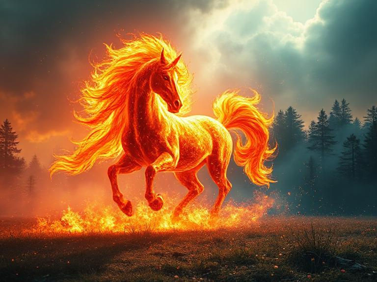 Fire Unicorn