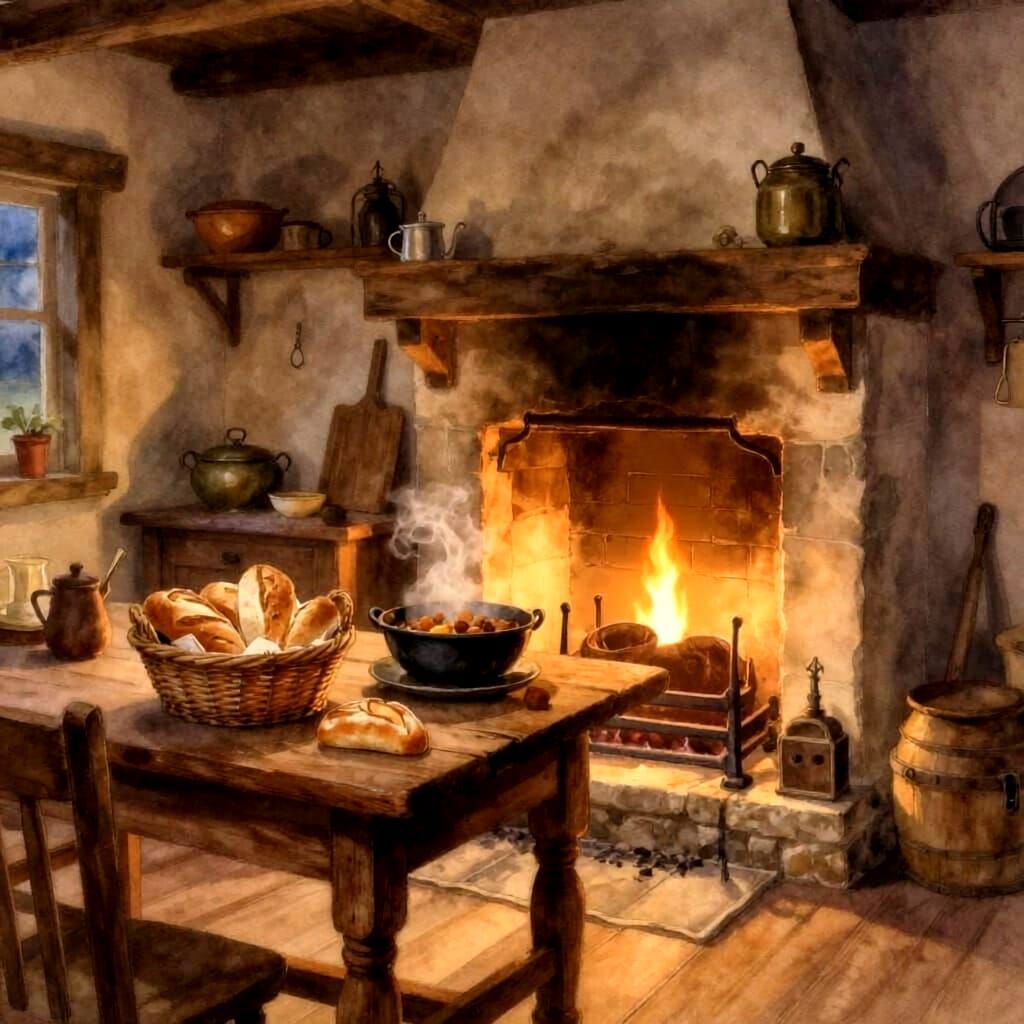 The Colonial Kitchen   by @Edwina