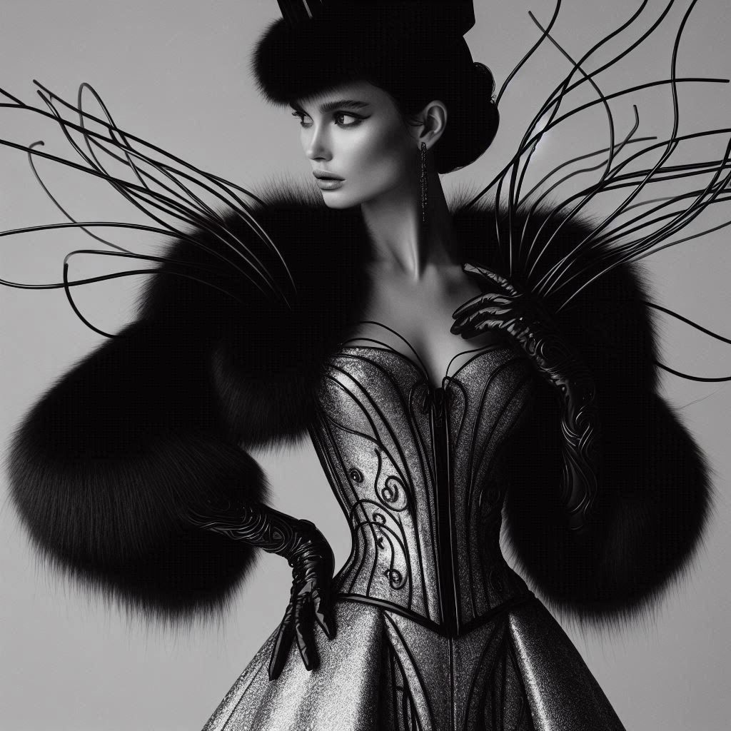 Confidence in Black & Silver