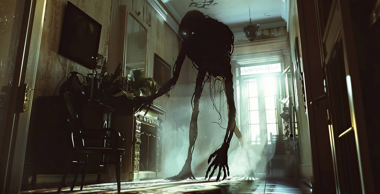 Supernatural creature lurking