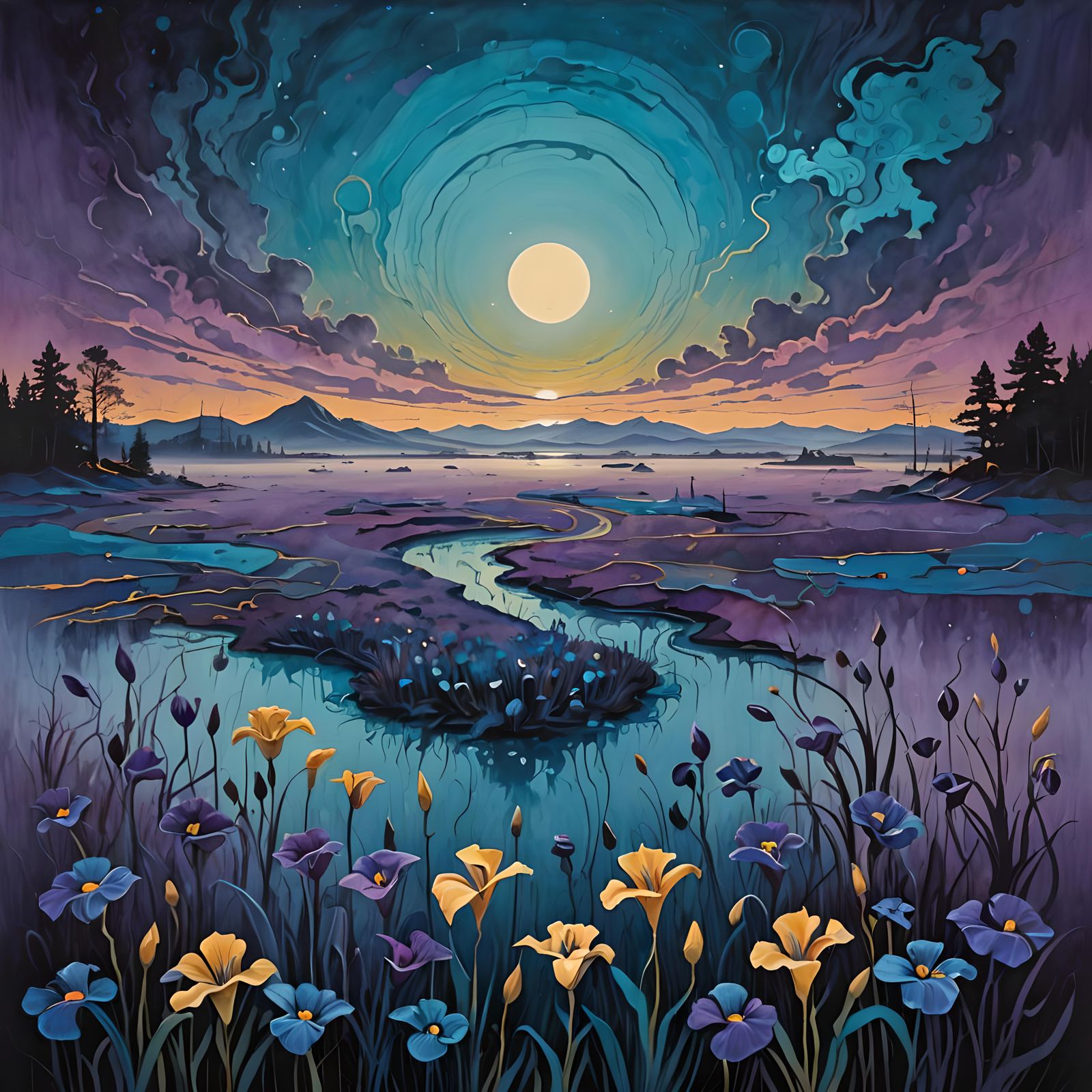 Winding Way  by @Cyber Minded