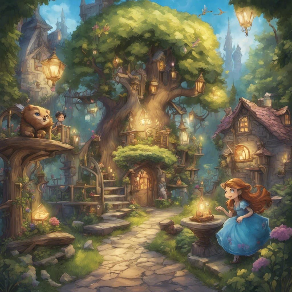 The Enchanted Forest

In the heart of Everbrook village, whe...