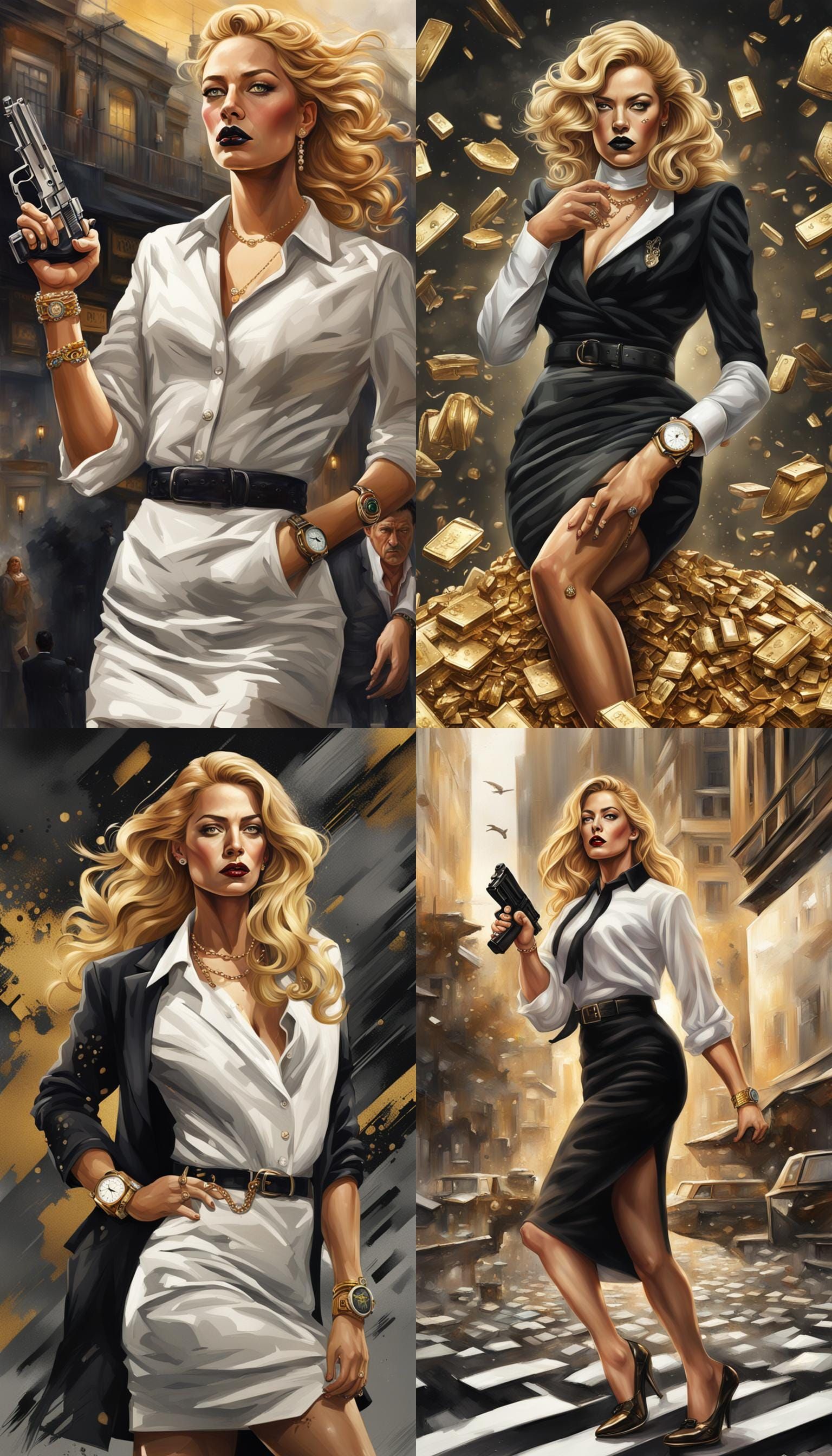 Woman, Caucasian, Italian, beautiful,mob boss, shapely,curve...