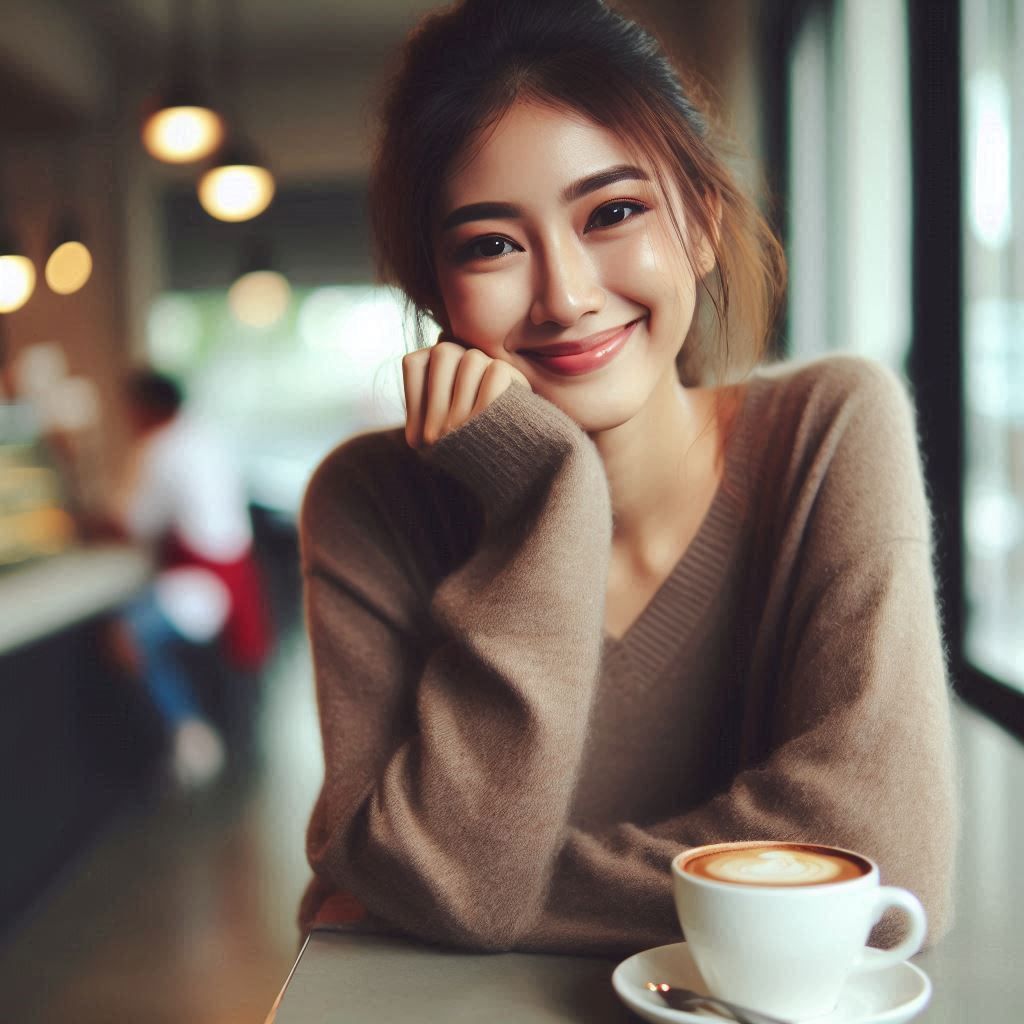 Enjoying Coffee