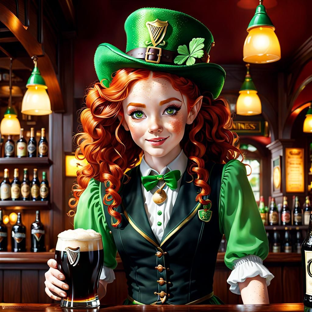 Irish Pub  by @Mystery Creature