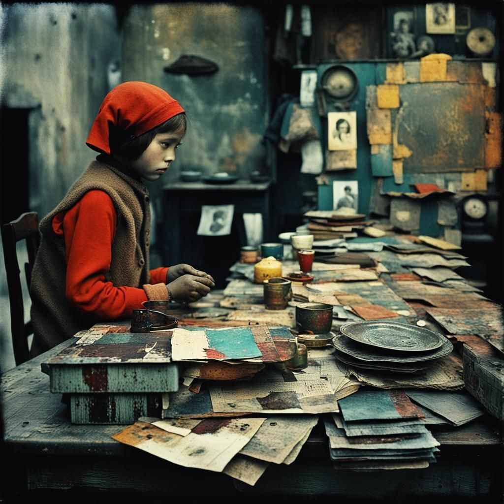 kid in the workshop
