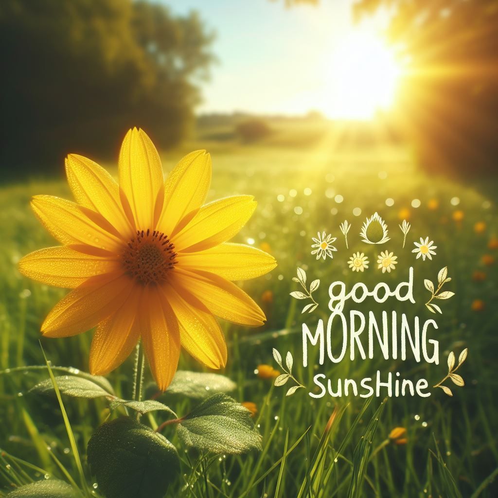 good morning sunshine