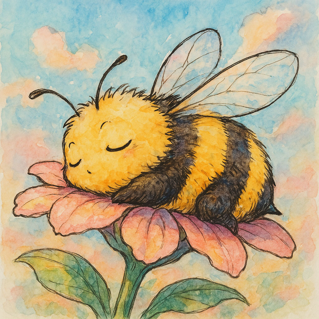 Sleepy bumblebee
