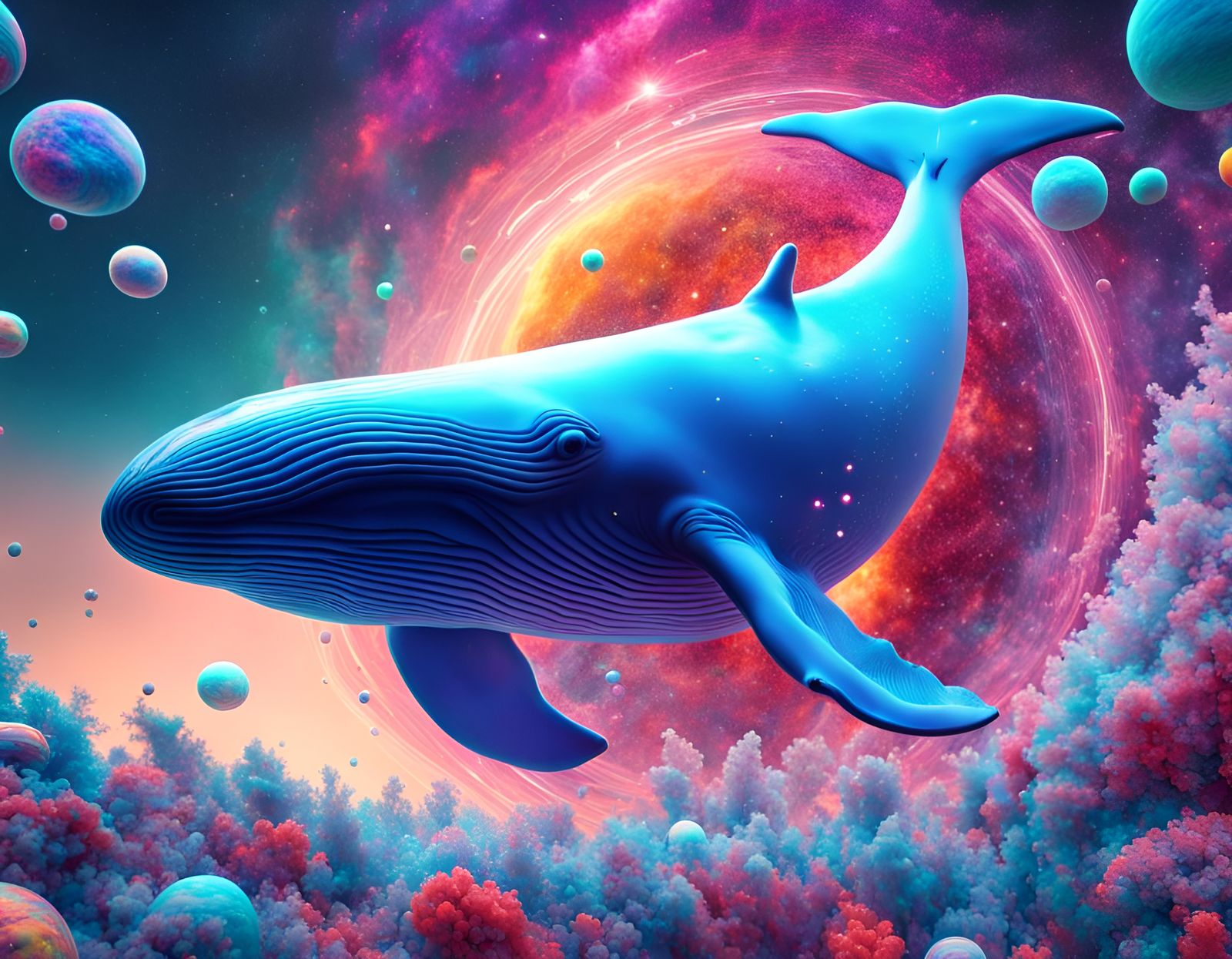 Whale - AI Generated Artwork - NightCafe Creator