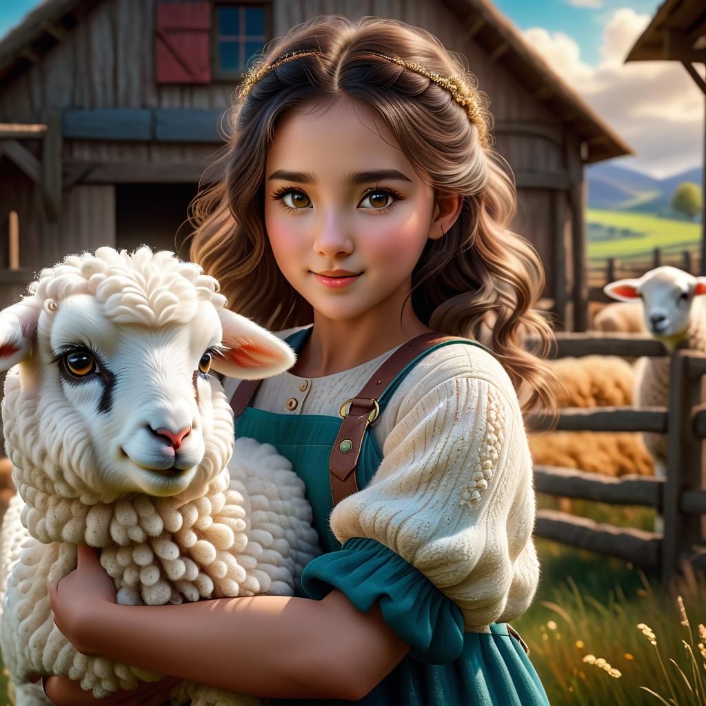 Mary had a little lamb  by @SaviCat