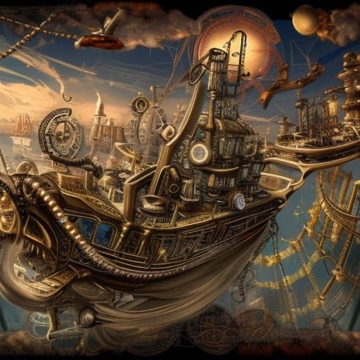 Ship of Dreams  by @Benjamin Alejandro Luna