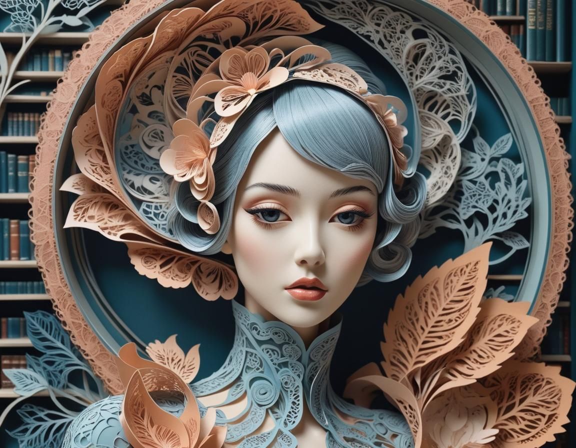 Kirigami Portrait