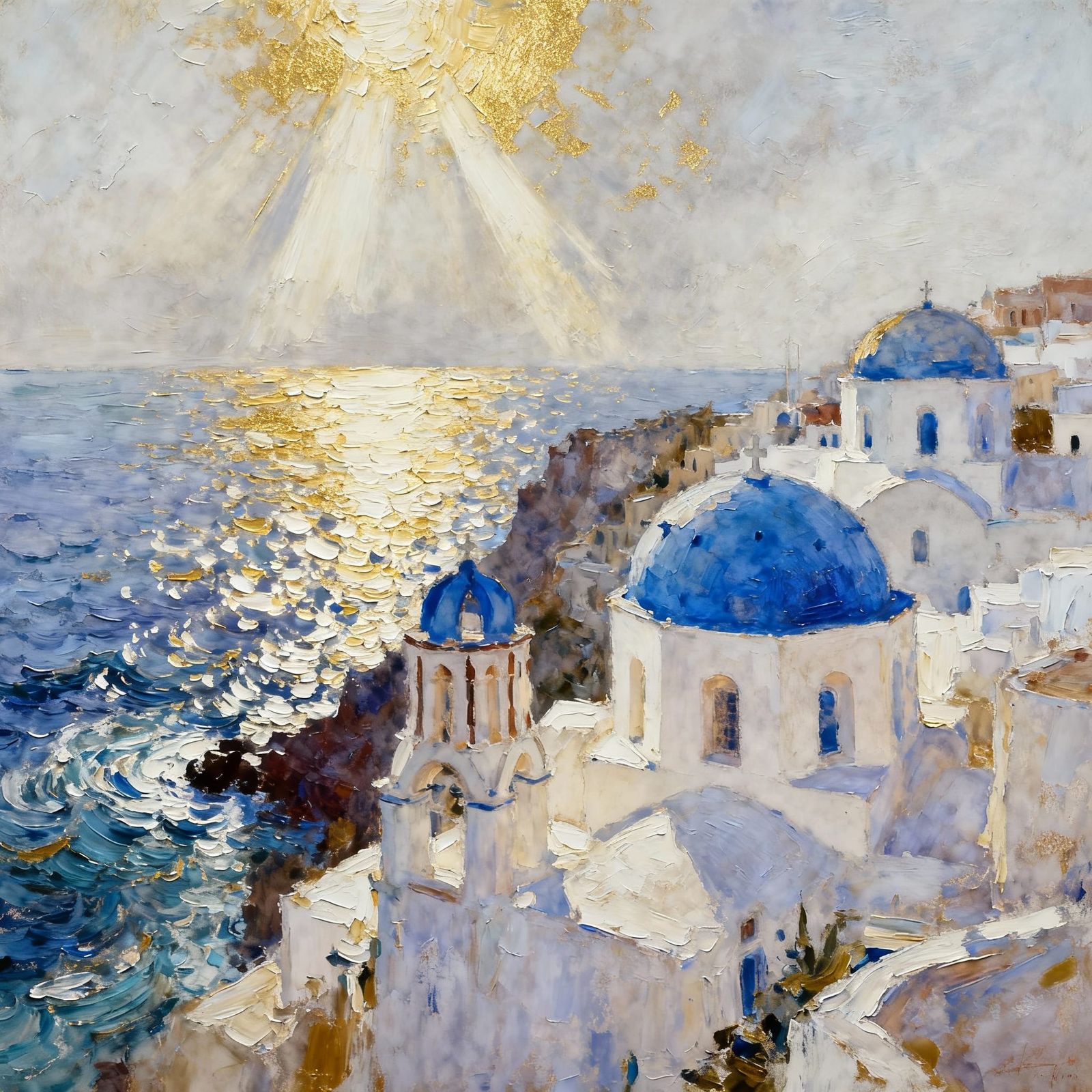 Santorini  by @Emmie-Enchanted