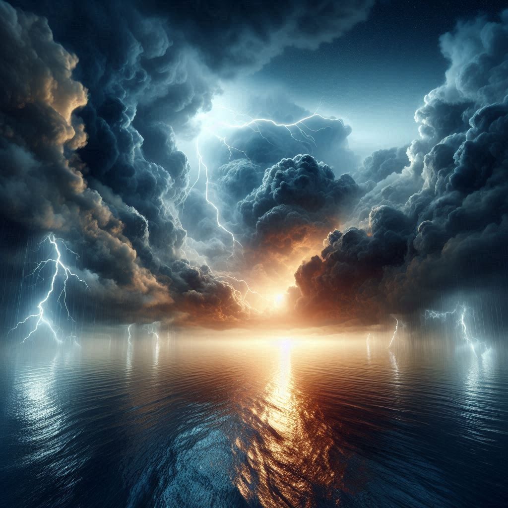 Fierce Skies, Calm Seas