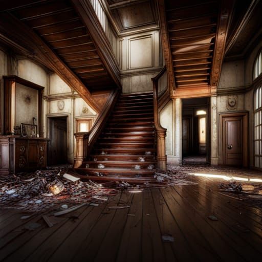 abandoned mansion