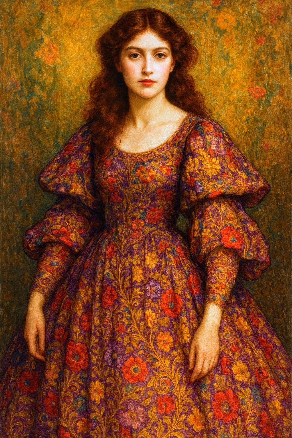 Art Nouveau Portrait