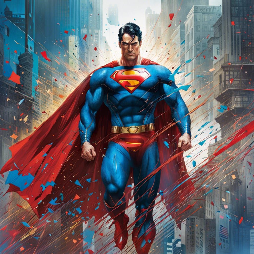 Superman - AI Generated Artwork - NightCafe Creator