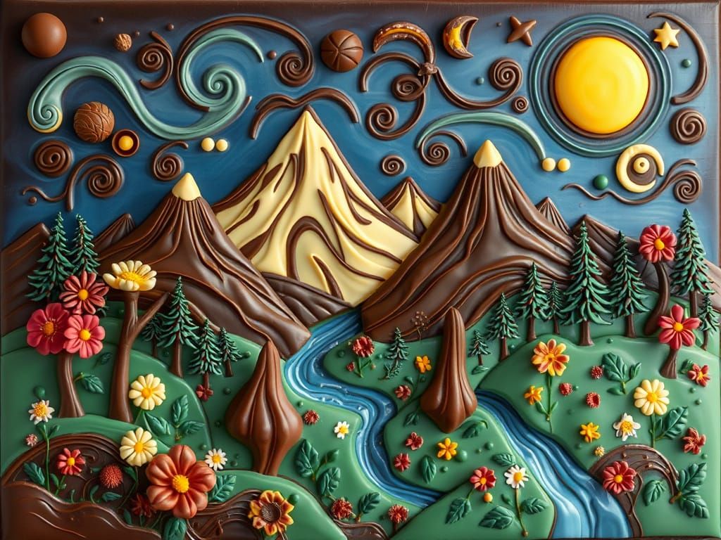 The Chocolate Valley   by @nafri
