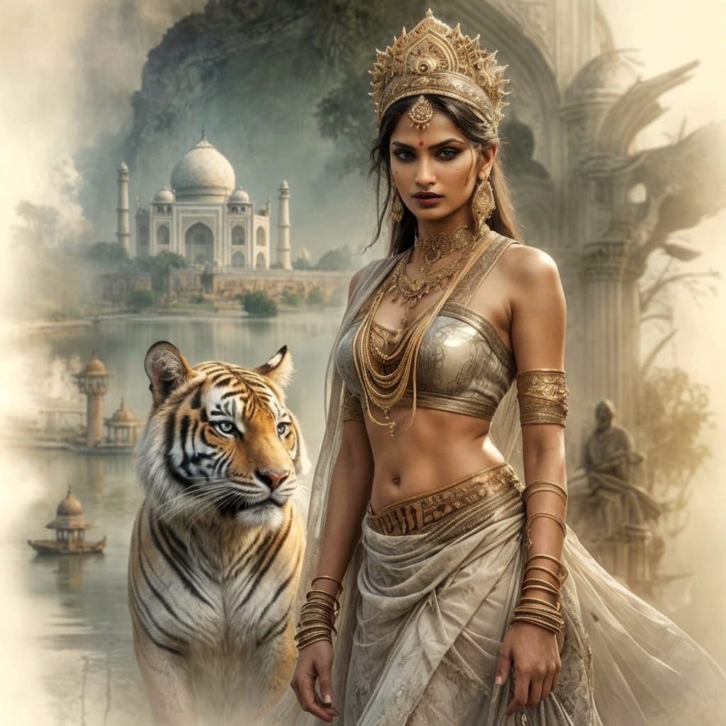 the beauty of India  by @Brindle Chase