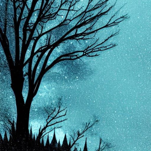 nocturnal noel Unreal Engine contrasting colors gothic art