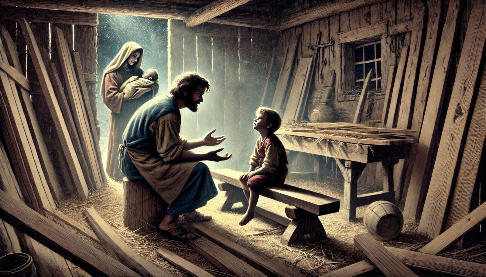 "Oh, that night when you were born..."