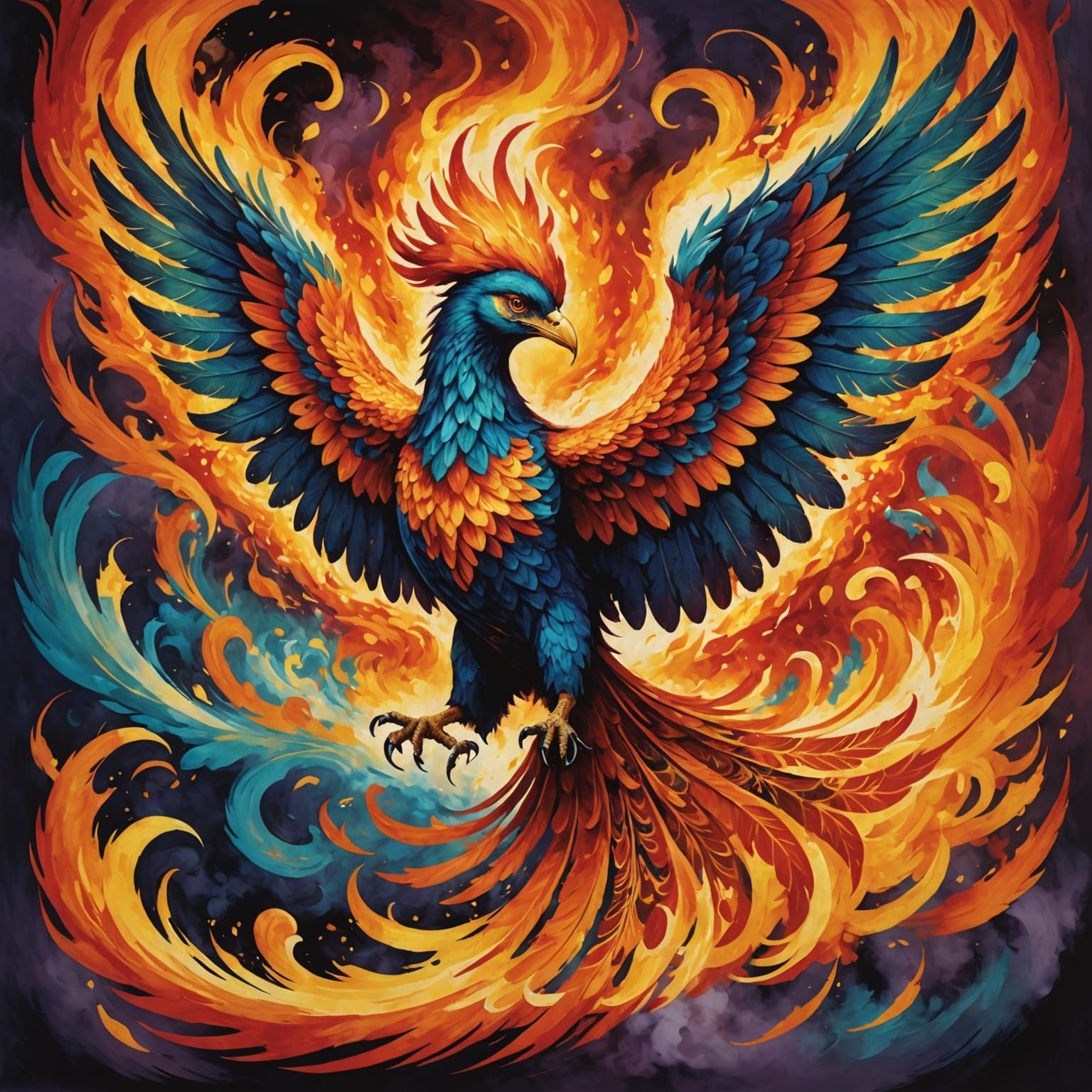 Phoenix  by @Jadzania