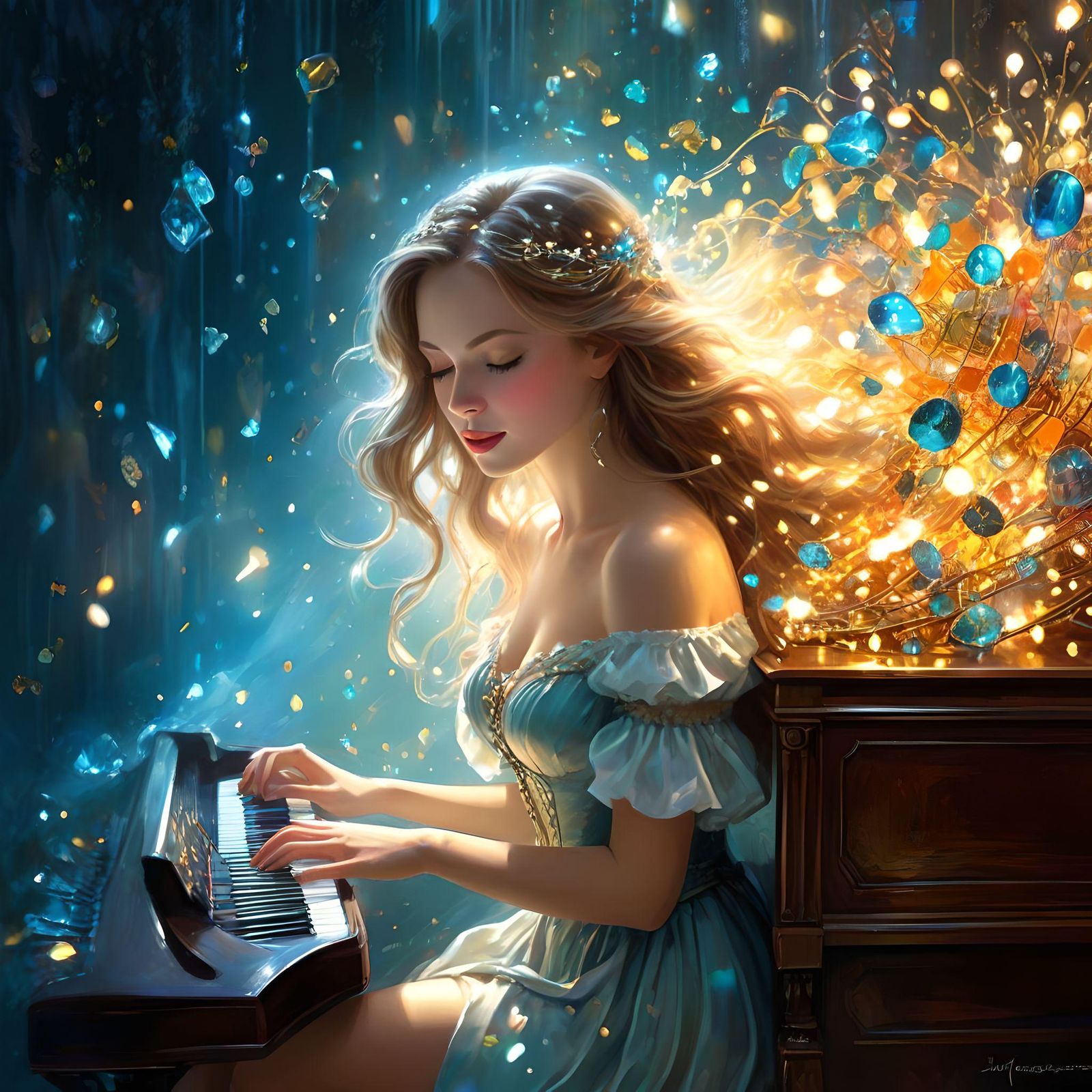 Playing the Blues Away