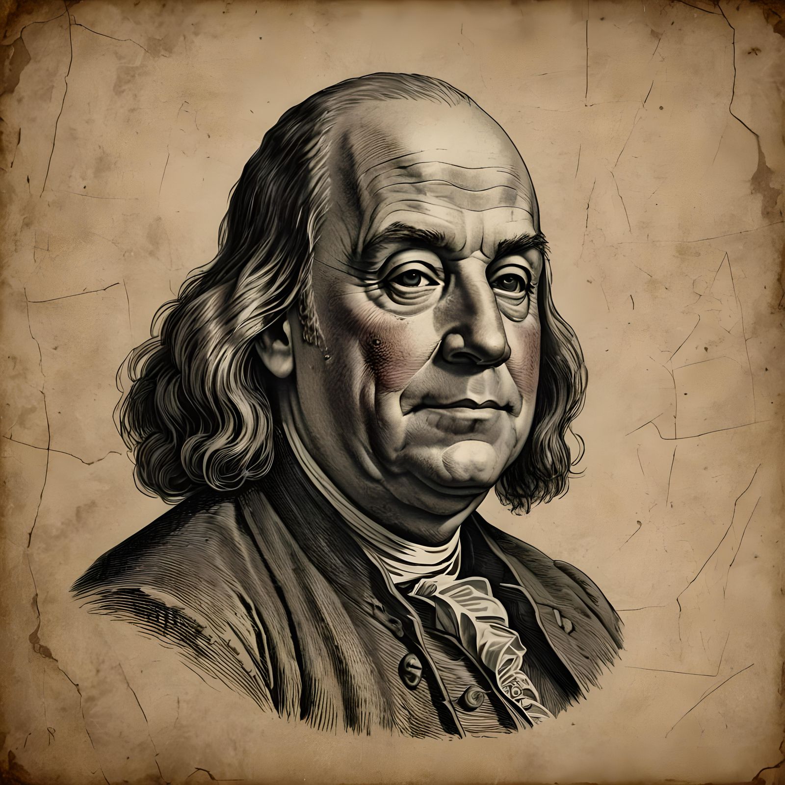 Benjamin Franklin Portrait