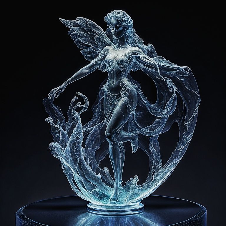 Glass Statue