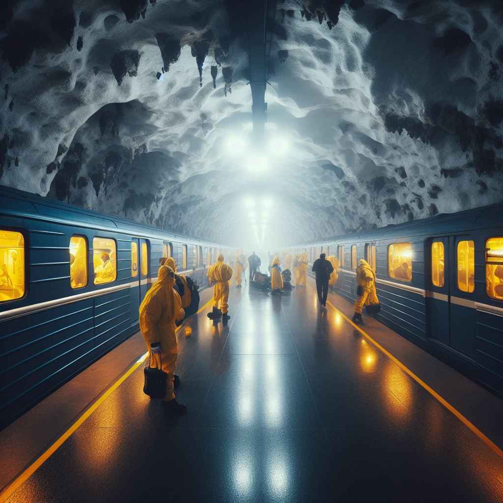 the train to the underground city