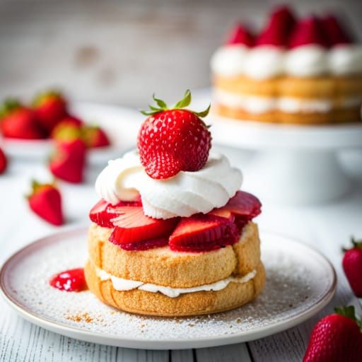 Strawberry Shortcake  by @Mia Michelle